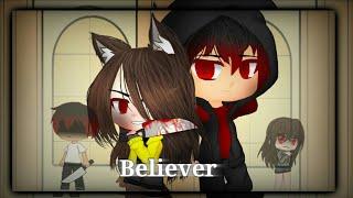 ||Клип Believer// на русском\\gacha club||