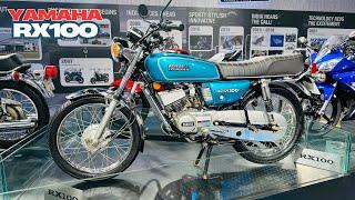 2025 Yamaha RX 100 Launch |  See the legend | Bharat Mobility 2025