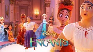 Disney Princesses with Dolores and Luisa Madrigal | "Encanto" Parody [Fanmade Scene]