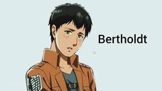 33 ways to pronounce Bertholdt...