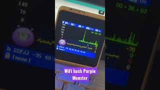 WiFi hash purple monster Arduino capture EAPOL/PMKID PACKETS WiFi password hacking