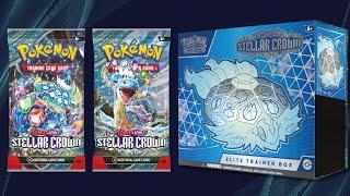 Opening Stellar Crown Elite Trainer Boxes!