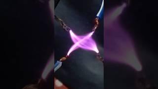 The 4th state of matter plasma ️ highvoltage #shorts #physics