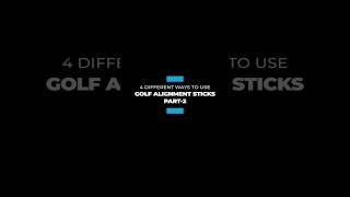 4 Different Ways to Use Golf Alignment Stick - Part 2 | Golfoy #golfswing #golftips #golf