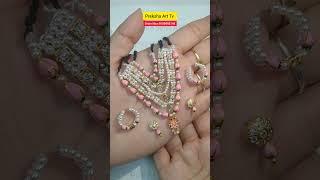 NEW LATEST DESIGN AD PADAK FULL SET KANTH MALA/ #necklace #jewellery laddu gopal moti mala/padak
