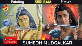 Shri Ram Painting | Sumedh Mudgalkar as Shri Ram| Star Bharat Radhakrishna Shri Ram| Bhagwan Ram