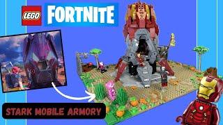 Lego Fortnite Stark Mobile Armory MOC!!!