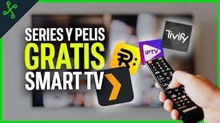 Aplicaciones de películas y series gratis para tu Smart TV o Chromecast