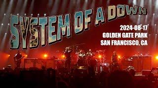 System of a Down Live Golden Gate Park, San Francisco CA 2024-08-17 [Full Show 4K]