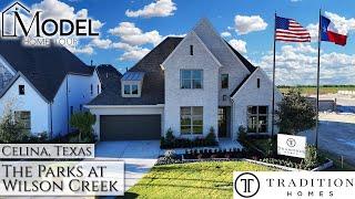 New Construction Homes in Dallas - Tradition Homes Model Home The Parks At Wilson Creek Celina, TX