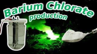 Barium Chlorate synthesis via electrolysis