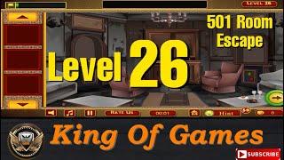 501 Rooms Escape Game Level 26 | Gameplay Walkthrough | Let's play with @King_of_Games110