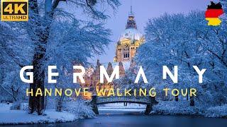 HANNOVER GERMANY, WALKING TOUR 4K2025[FULL TOURI