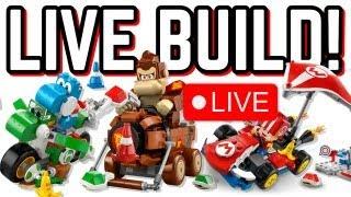 LEGO Mario Kart LIVE BUILD!