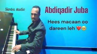 Hees Abdiqadir juba  || waa ihelay jaceylow || Halis lyrics simba studio