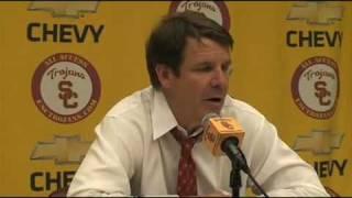 Tim Floyd talks about Ryan Francis on USC's Senior Day