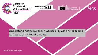 Understanding the European Accessibility Act (EAA) and decoding its Accessibility Requirements