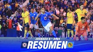 Resumen | Cruz Azul vs América | Jornada 6 | Apertura 2024