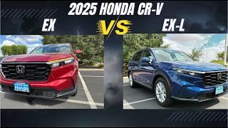 2025 HONDA CR-V EX vs EX-L