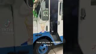 2 Mister Softee Ice Cream Trucks in a Gas Station in Queens, NY (2022)