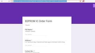 How to Order EEPROM IC