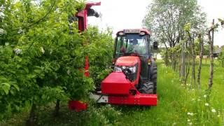 Lohnunternehmen Öxle - Kubota M8540 + FruitTec Edward