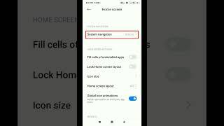 Back Button Settings Redmi | How To Change Back Button In Redmi #shorts #youtubeshorts