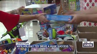 Blain’s Farm and Fleet hosts WIFR Toys for the Holidays event