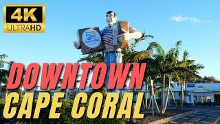 Downtown Cape Coral Florida - Walk 4K 60FPS