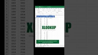 XLOOKUP function in #excel better than VLOOKUP