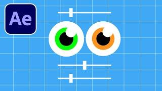 Create and Animate Eyes in under 1 Minute | After Effects