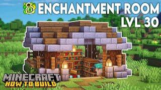 Minecraft: How to Build a Enchanting House - Level 30 Enchanting Room