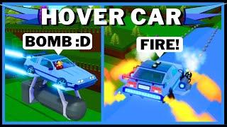 HOVER CAR - DELUXO!! *NEW HOVER MECHANIC* In Build A Boat For Treasure ROBLOX