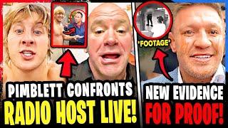 Paddy Pimblett gets HEATED with RADIO HOST! Conor McGregor INNOCENT with *NEW* CCTV FOOTAGE! Khamzat