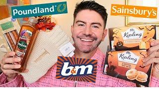 Come Shopping With Me! *NEW IN* B&M, Poundland & Sainsburys | MR CARRINGTON