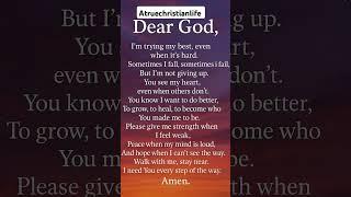 Dear God #quotes #love #poetry #booktok #poem #amen #prayer #grace #gospel #bibleverse