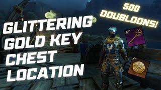 500 Mystic Doubloons EASY! Where to Use the Glittering Gold Key in New World Aeternum!