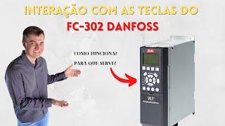 Processo interação com as teclas FC-302 Danfoss | EducaDrives