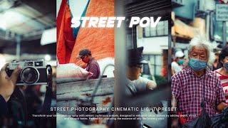 Cinematic Street POV Lightroom Presets + FREE DNG | Edit Like a Pro #572