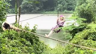 Tallest & Longest Zip-Line in Bangladesh || Sarah Resort Gazipur