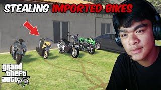 STEALING ALL IMPORTED BIKES in INTRACON CITY RP! ||Karlitzz