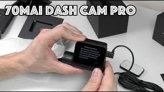 ОБЗОР ВИДЕОРЕГИСТРАТОРА 70MAI DASH CAM PRO (русская прошивка)