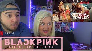 BLACKPINK: LIGHT UP THE SKY | Official Trailer | COUPLE REACTION VIDEO