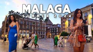 Malaga City Spain Amazing City Summer 2024 September Update Costa del Sol | Andalucía [4K]