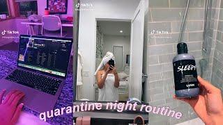  quarantine night routine  AESTHETIC tiktok videos