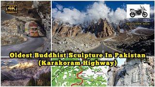 Oldest Buddhist Sculpture In Pakistan | Kargah Buddha | Karakoram Highway Journey 