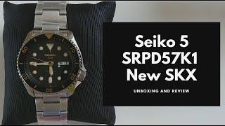 Seiko 5 Sports Diver SRPD57K Black & Gold