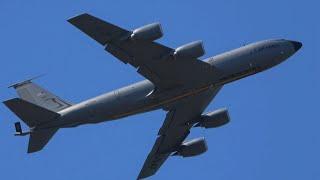 US-AIR FORCE / BOEING KC-135T / takeoff HAMBURG AIRPORT