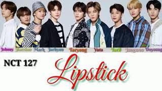 NCT 127 (엔시티 127) -  lipstick Lyrics [Color Coded_Rom_Eng_Rus]//перевод на русский