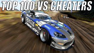 TOP 100 VS CHEATERS ON FORZA HORIZON 4